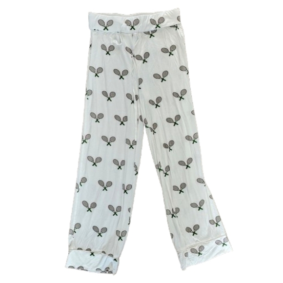 Toss Designs Tennis Racket Pajama Pants - Picture 3 of 7